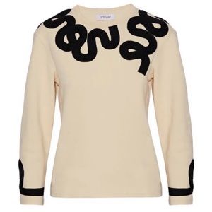 DEREK LAM 10 CROSBY grosgrain Sweatshirt